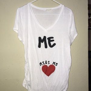 Maternity Shirt “ mini me “